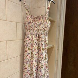 Floral Old Navy Cami Summer Dress Size Medium